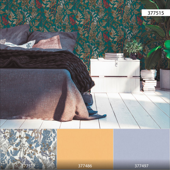 Floral Impression | Papel Pintado Floral Impression  - 3 | 377515 | Revestimientos de paredes / papeles pintados | Architects Paper