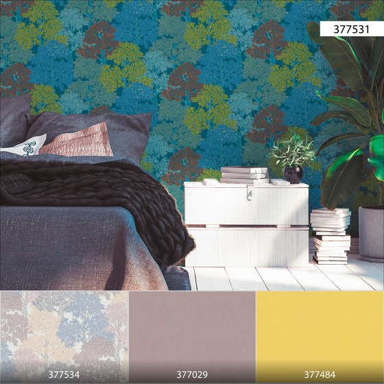 Floral Impression | Papel Pintado Floral Impression  - 4 | 377531 | Revestimientos de paredes / papeles pintados | Architects Paper