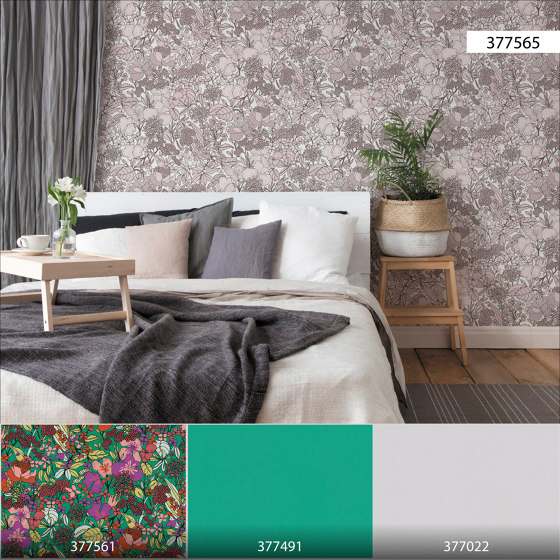Floral Impression | Tapete Floral Impression  - 6 | 377565 | Wandbeläge / Tapeten | Architects Paper