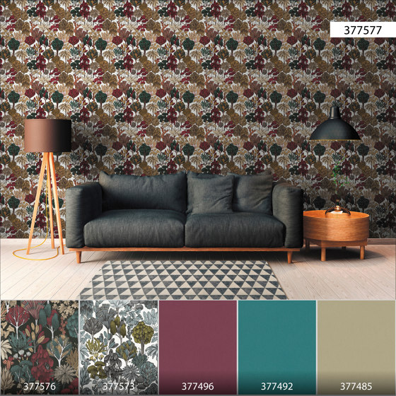 Floral Impression | Papel Pintado Floral Impression  - 7 | 377577 | Revestimientos de paredes / papeles pintados | Architects Paper