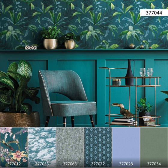 Jungle Chic | Wallpaper Jungle Chic - 3 | 377044 | Wall coverings / wallpapers | Architects Paper
