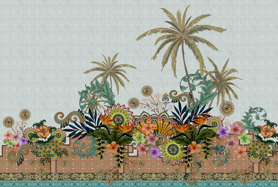 Walls by Patel 3 | Papier Peint oriental garden 3 | DD121844 | Revêtements muraux / papiers peint | Architects Paper