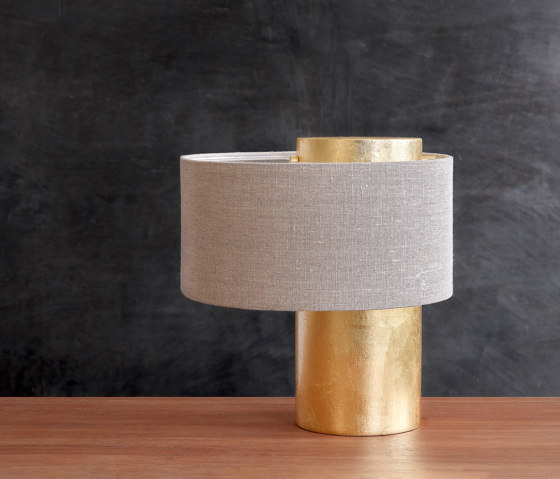 Bobo Table Lamp Gold Leaf | Lámparas de sobremesa | HMD Furniture