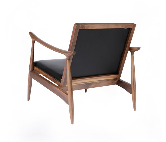 Isac Armchair With Leather | Fauteuils | HMD Furniture