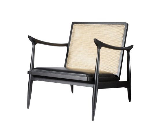 Isac Armchair With Rattan | Sessel | HMD Furniture