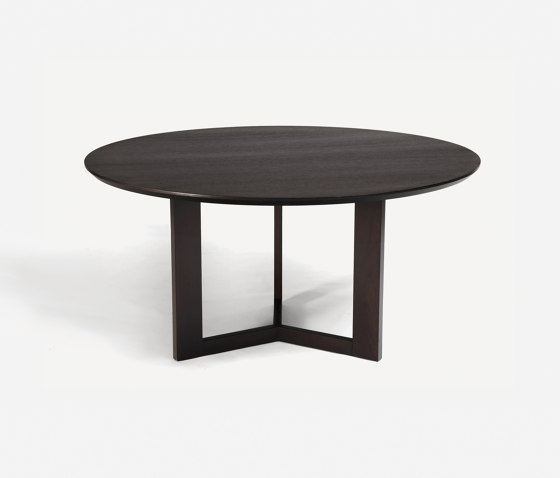 Tri Round Dining Table Wood | Dining tables | HMD Furniture