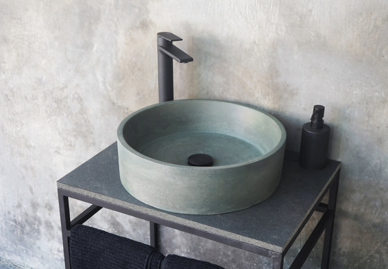 Udinesse Copper Green Concrete - Basin - Sink - Vessel - Washbasin | Lavabi | ConSpire