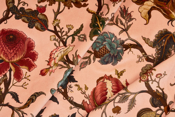 ARTEMIS Velvet - Blush | Drapery fabrics | House of Hackney