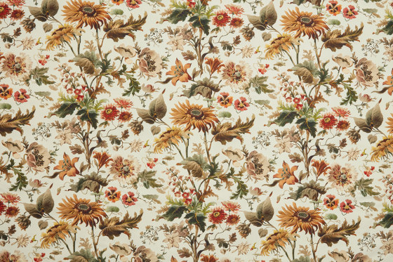 AVALON Cotton Linen - Ecru | Tissus de décoration | House of Hackney