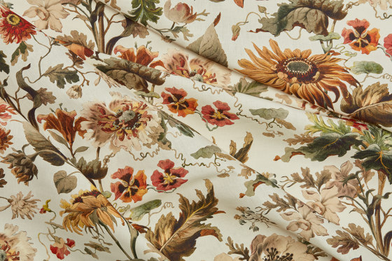 AVALON Cotton Linen - Ecru | Tissus de décoration | House of Hackney