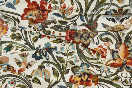 GAIA Cotton Linen - Ecru by House of Hackney | Drapery fabrics
