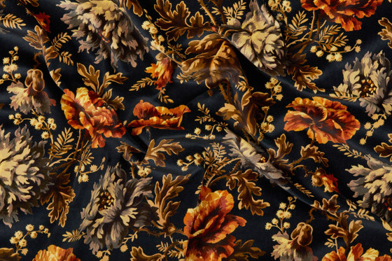 OPIA Velvet - Midnight | Tessuti decorative | House of Hackney
