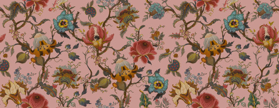 CLIMBING WALLS: ARTEMIS Wallpaper - Blush | Wandbeläge / Tapeten | House of Hackney