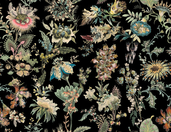 FLORAFANTASIA Wallpaper - Noir | Revêtements muraux / papiers peint | House of Hackney