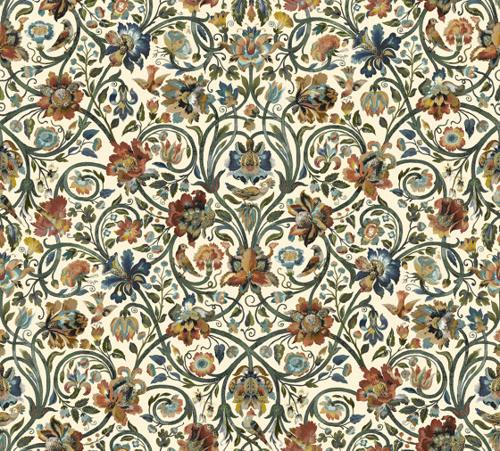 GAIA Wallpaper - Ecru | Revestimientos de paredes / papeles pintados | House of Hackney