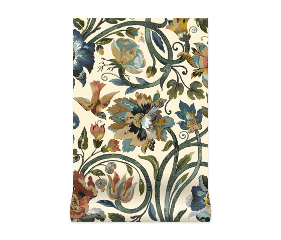 GAIA Wallpaper - Ecru | Revestimientos de paredes / papeles pintados | House of Hackney