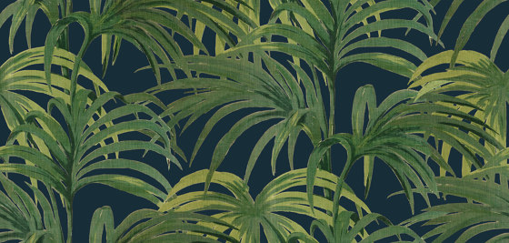 PALMERAL Wallpaper - Midnight & Green | Revestimientos de paredes / papeles pintados | House of Hackney