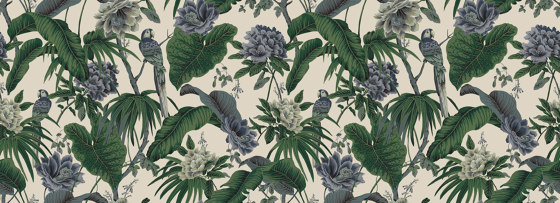 PARADISA Wallpaper - Off White | Revestimientos de paredes / papeles pintados | House of Hackney