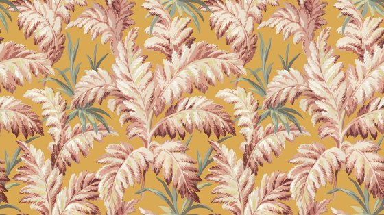 PLUMA Wallpaper - Flaxen | Wall coverings / wallpapers | House of Hackney
