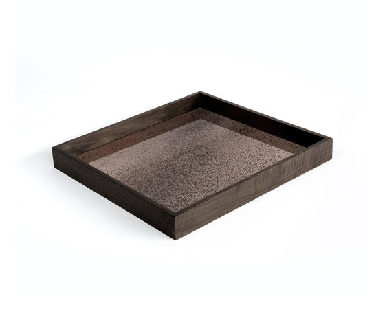Classic tray collection | Bronze mirror tray - square - S | Plateaux | Ethnicraft