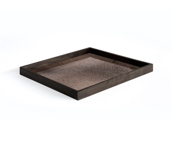 Classic tray collection | Bronze mirror tray - square - L | Bandejas | Ethnicraft