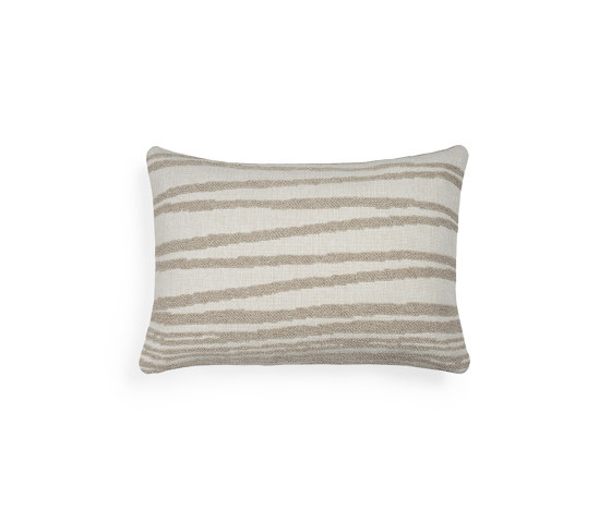 Mystic Ink collection | White Stripes outdoor cushion - lumbar | Cojines | Ethnicraft