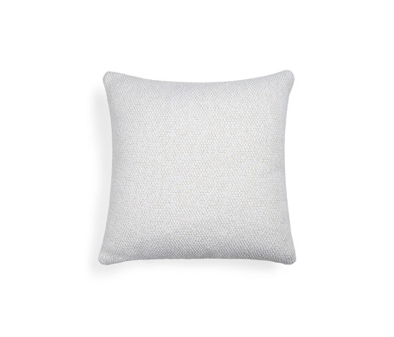 Mystic Ink collection | White Boucle Light outdoor cushion - square | Coussins | Ethnicraft