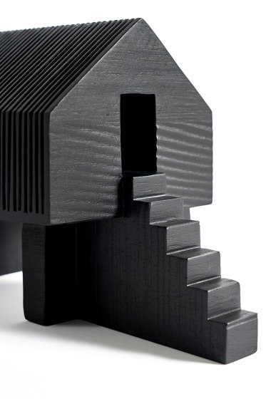 Houses | Black Stilt House object - mahogany | Objects | Ethnicraft