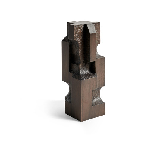 Sculptures | Espresso Block Organic - mahogany | Objects | Ethnicraft