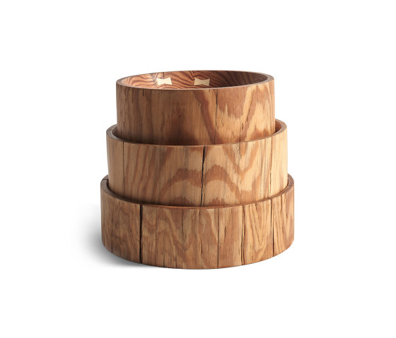 Bowls & Boards | Natural pine bowls - set of 3 | Schalen | Ethnicraft