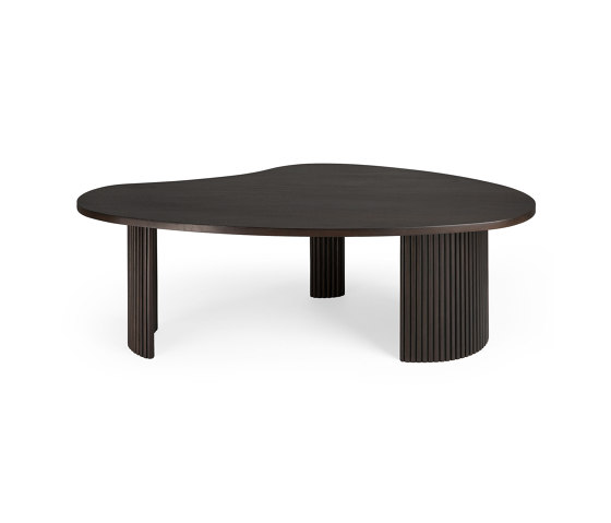 Boomerang | Mahogany dark brown coffee table - varnished | Coffee tables | Ethnicraft