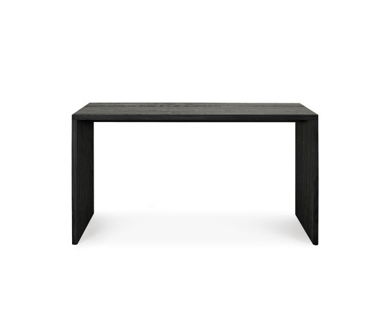 U | Oak black desk - varnished | Desks | Ethnicraft