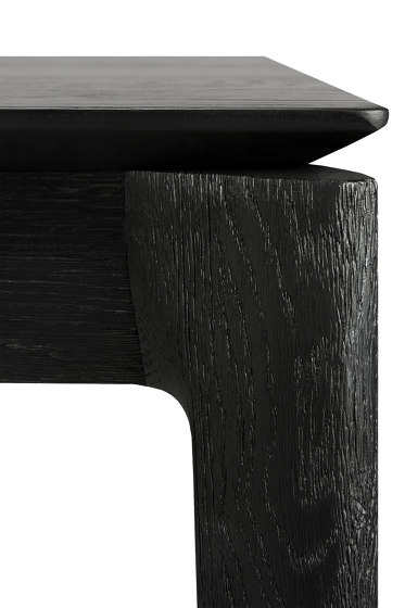 Bok | Oak black extendable dining table - varnished | Dining tables | Ethnicraft