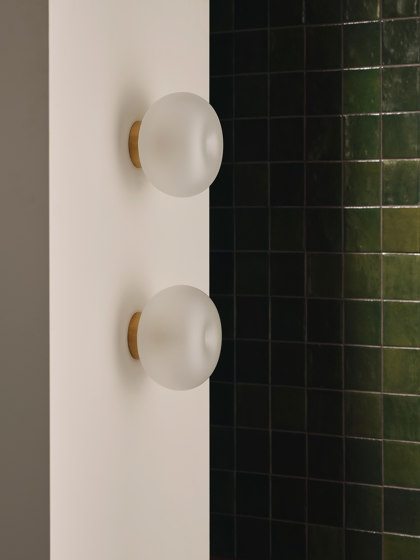 Melina Wall (clear matt glass) | Wall lights | Hand & Eye Studio