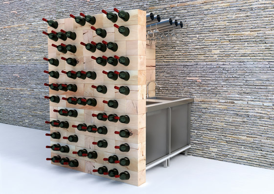 CRAFTWAND® - wine shelving design | Estantería | Craftwand