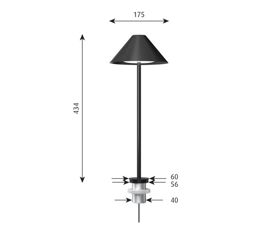 Keglen Lampe de Table | Luminaires de table | Louis Poulsen