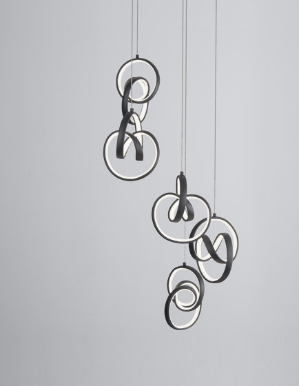 RINGS Decorative Pendant Lamp | Suspended lights | NOVA LUCE