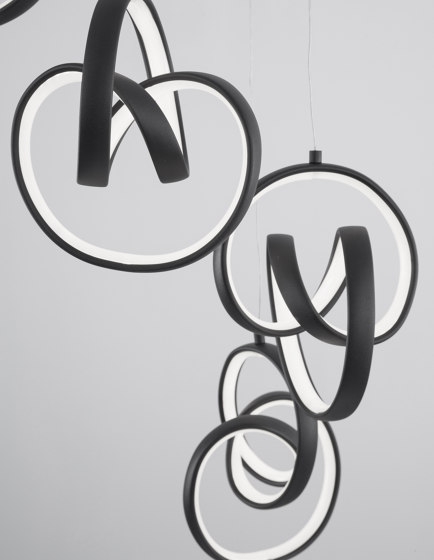 RINGS Decorative Pendant Lamp | Suspensions | NOVA LUCE