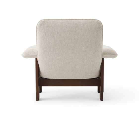 Brasilia Lounge Chair | Dark Stained Oak | Moss 011 | Fauteuils | Audo Copenhagen