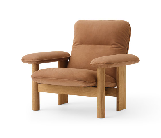 Brasilia Lounge Chair | Natural Oak | Dunes 21004 | Armchairs | Audo Copenhagen