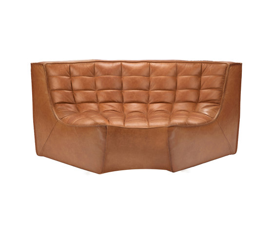 N701 | sofa - round corner - old saddle | Poltrone | Ethnicraft