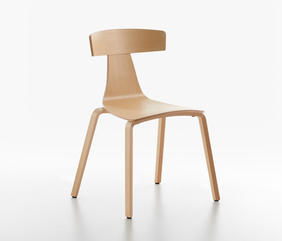 Remo Wood Chair stackable | Sillas | Plank