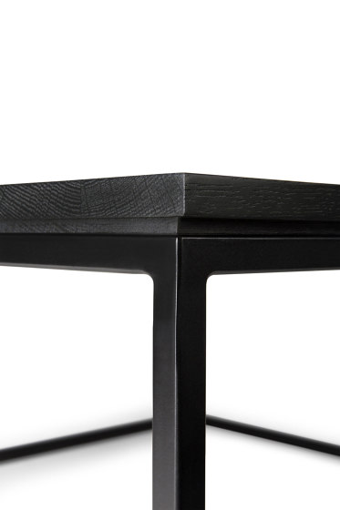 Thin | Oak black coffee table - varnished | Coffee tables | Ethnicraft