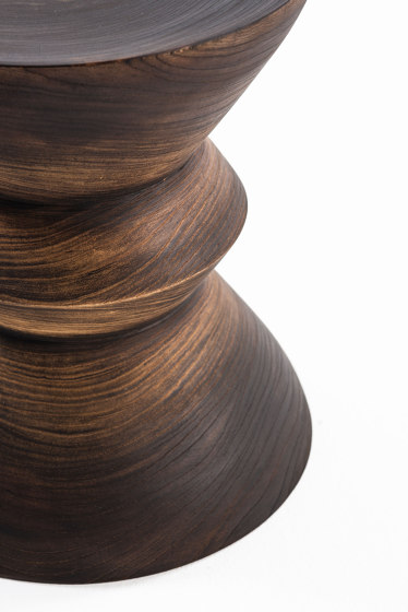 Zelkova wood sculpture | Stools | Time & Style