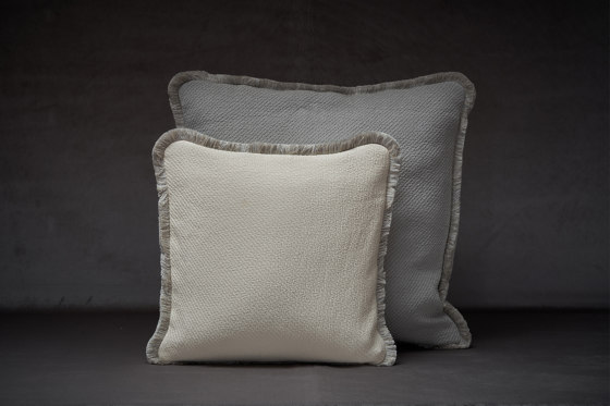 Tivoli Boutis cushion Silk and cotton | Coussins | Mastro Raphael