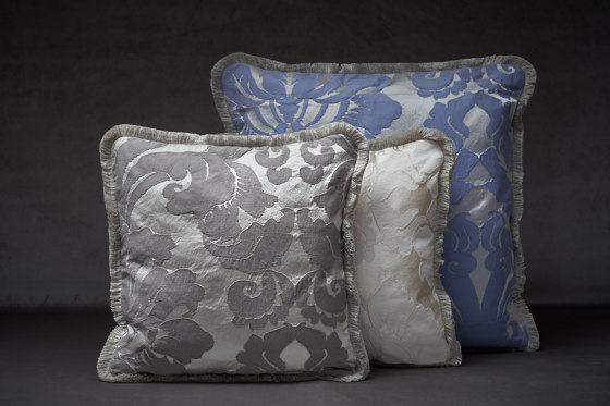 Tivoli Damask cushion Silk and cotton | Cojines | Mastro Raphael