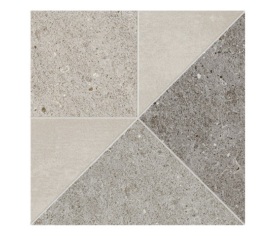 Boost Stone Mosaico Cube Cold 30x30 | Ceramic tiles | Atlas Concorde