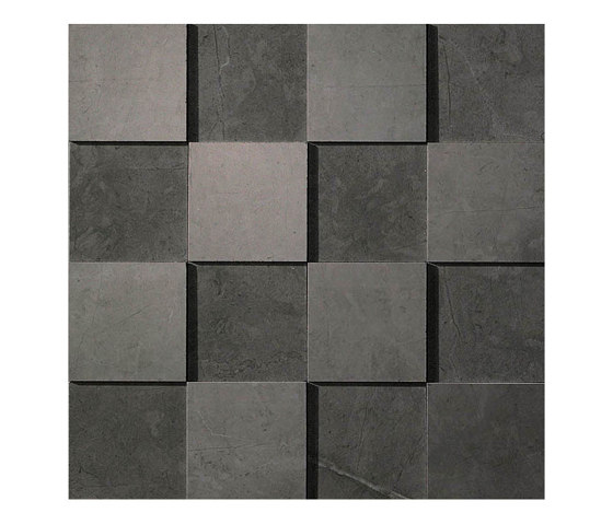Marvel Grey Mosaico 3D 30x30 | Ceramic tiles | Atlas Concorde