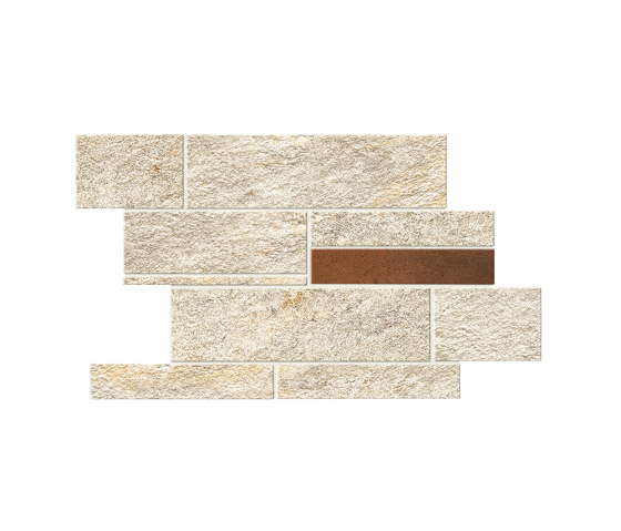 Norde Magnesio Brick Corten 27,8x39 Matt | Ceramic tiles | Atlas Concorde