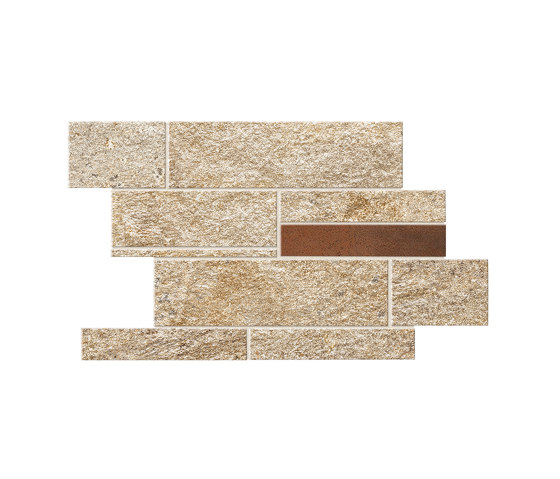Norde Oro Brick Corten 27,8x39 Matt | Ceramic tiles | Atlas Concorde